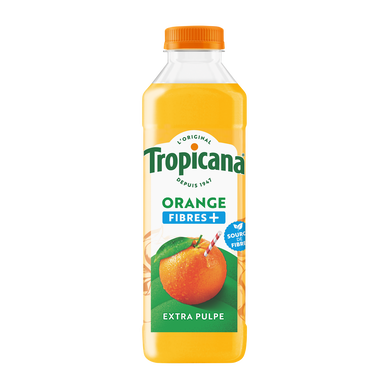 Jus Orange Fibres + Tropicana - 75CL