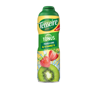 Sirop Tonus fraise/kiwi TEISSEIRE, bidon 60cl
