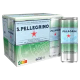 Eau minérale naturelle gazeuse SAN PELLEGRINO - 6x33cl CAN