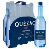 Eau minérale naturelle gazeuse QUEZAC - 6x1,15L