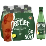Eau minérale naturelle gazeuse PERRIER - 6x50cl