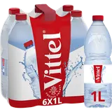 Eau minérale naturelle VITTEL - 6x1L