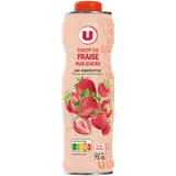 Sirop de fraise  bidon de 75cl