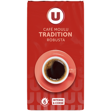 Café Tradition moulu Robusta N°6 - 250g