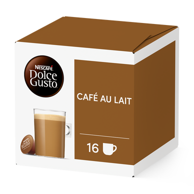 Capsules NESCAFE AU LAIT N°7 - compatible DOLCE GUSTO - x16