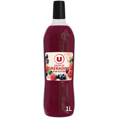 Sirop de grenadine  bouteille de 1l