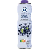 Sirop de cassis  bidon de 75cl