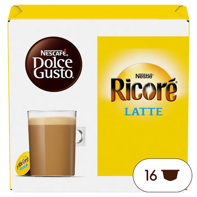 Café Capsules RICORE LATTE - compatible DOLCE GUSTO - x16