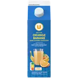 Nectar orange/banane sans sucres ajoutés brique 2L
