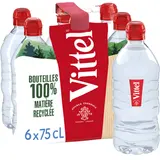 Eau minérale naturelle VITTEL - 6x75cl