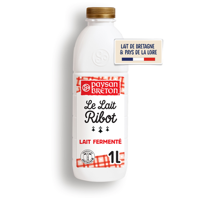Lait fermenté Ribot PAYSAN BRETON - 1L