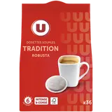 Café tradition, x36 dosettes, 250g