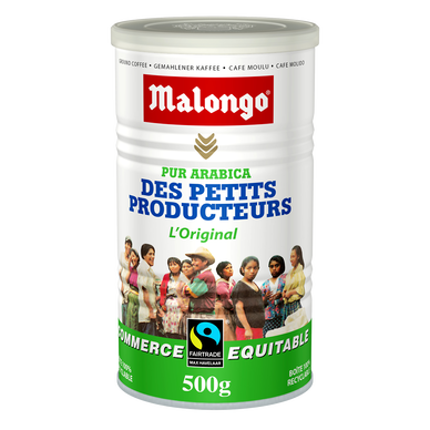 Café moulu MALONGO Des Petits Producteurs L'Original - 500g