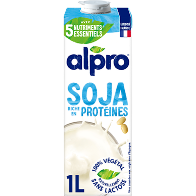 Boisson végétale soja ALPRO -brique 1l