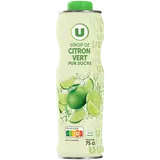 Sirop citron vert U 75CL