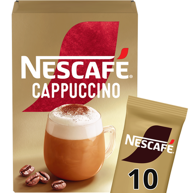 Café soluble NESCAFE CAPPUCCINO - x10 - 140g