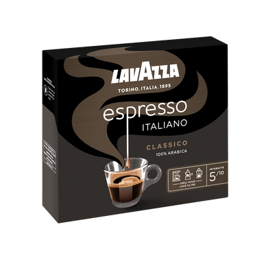 Café moulu LAVAZZA L'ESPRESSO ITALIANO CLASSICO N°5 - 500g