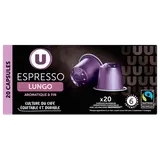 Café Capsules ESPRESSO LUNGO N°6 - compatible NESPRESSO - x20