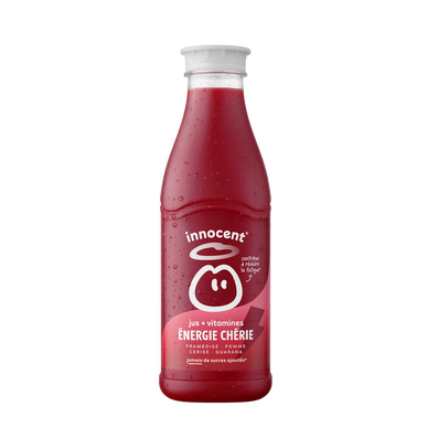 Pur jus réfrigéré plus energie chérie Sans sucres ajoutés - INNOCENT -750ml