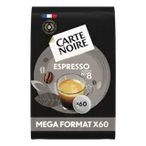 Café dosettes CARTE NOIRE Expresso N°8 - compatible SENSEO - x60