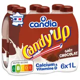 Boisson lactée Chocolat CANDIA CANDY'UP - Bouteille 6x1L
