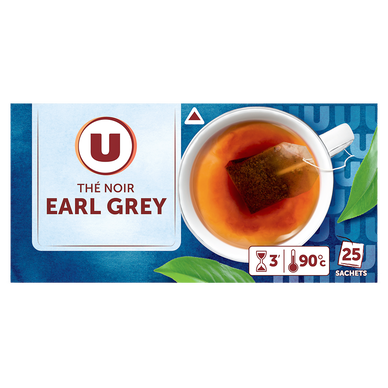 Thé Earl Grey U - Boîte 25 sachets