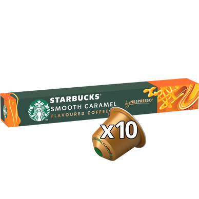 Café Capsules STARBUCKS SMOOTH CARAMEL - compatible NESPRESSO - x10