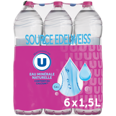 Eau minérale Edelweiss - 6x1,5L