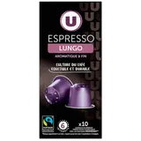 Café Capsules espresso lungo MAX HAVELAAR - compatible NESPRESSO - x10