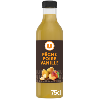 Nectar pêche poire vanille - 75cl