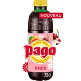 Boisson aux fruits pêche cerise Jasmin KYOTO PET - PAGO - 0,75L