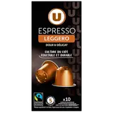 Café Capsules espresso leggero MAX HAVELAAR - compatible NESPRESSO - x10