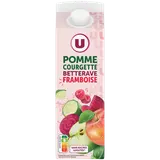 Jus pommes courgettes betterave framboise - brique 1L