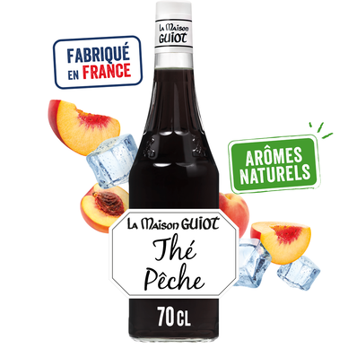 Sirop Thé Pêche LA MAISON GUIOT 70cl