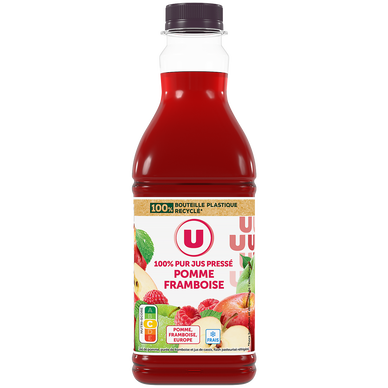 Pur jus réfrigéré pomme framboise 90cl