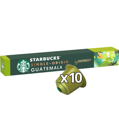 Café Capsules STARBUCKS Guatémala N°5 - compatible NESPRESSO - x10