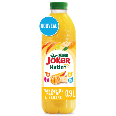 Jus de mandarine mangue banane Matin + - JOKER - 0,90l