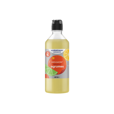 Concentré SODASTREAM agrumes sans sucres - 440ml