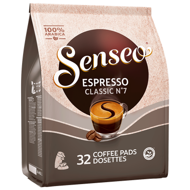 Café dosettes SENSEO Espresso Classic N°7 - compatible - x32