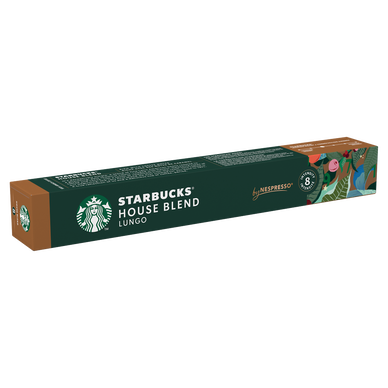 Café House Blend Lungo by Nespresso 10 capsules STARBUCKS 52g