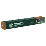 Café House Blend Lungo by Nespresso 10 capsules STARBUCKS 52g