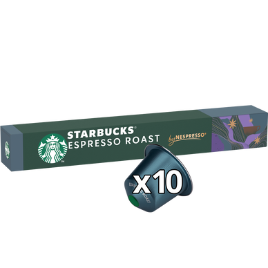 Café espresso roast intensité 11, capsules x10, STARBUCKS 55g