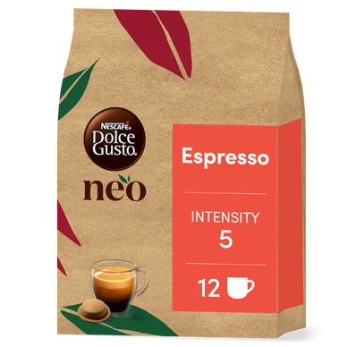 Café Capsules NESCAFE NEO ESPRESSO N°5 - compatible DOLCE GUSTO - x12