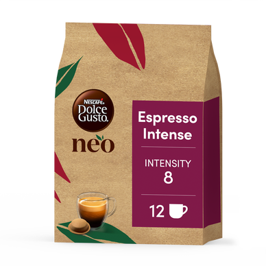 Nescafé espresso intense DOLCE GUSTO NEO, x12 capsules, 66g