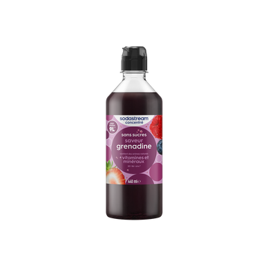 Concentré SODASTREAM grenadine sans sucres -  440ml