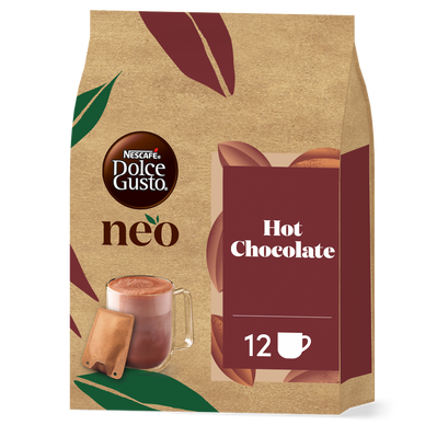 Capsules NESCAFE NEO Hot Chocolate - Compatible DOLCE GUSTO - x12