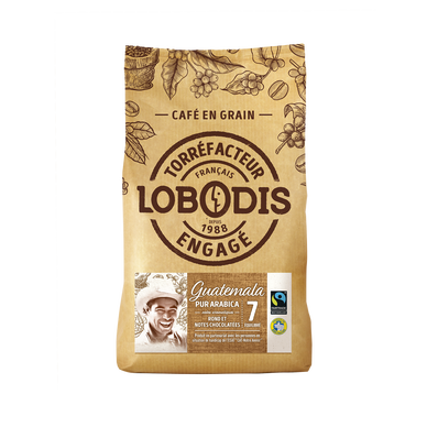 Café en grains LOBODIS pure origine Guatemala N°7 - 500g