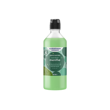 Concentré SODASTREAM menthe sans sucres - 440ml