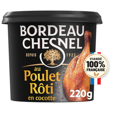 Spécialité charcutière poulet rôti BORDEAU CHESNEL - 220g
