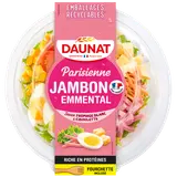 Salade composée d'oeuf,jambon emmental crudités parisienne DAUNAT 250g